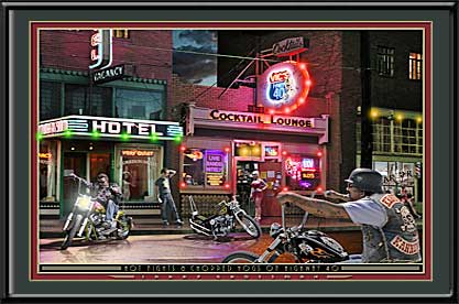 Chopped Hogs at Sturgis Motorcycle Rally