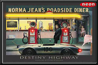 Destiny Highway LED Wall Art