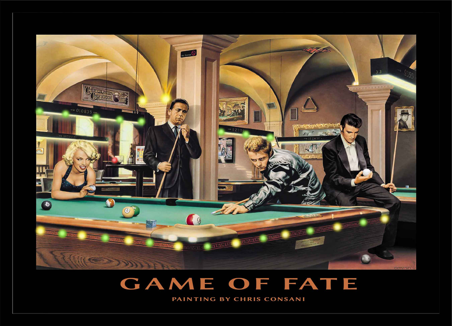Game of Fate LED by Electric Art Gallery
