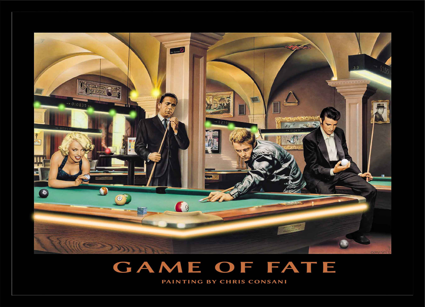 Game of Fate LED by Electric Art Gallery