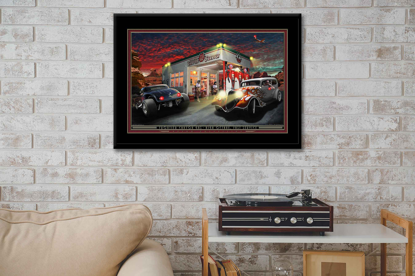 High Octane Frontier Canyon LED by Electric Art Gallery