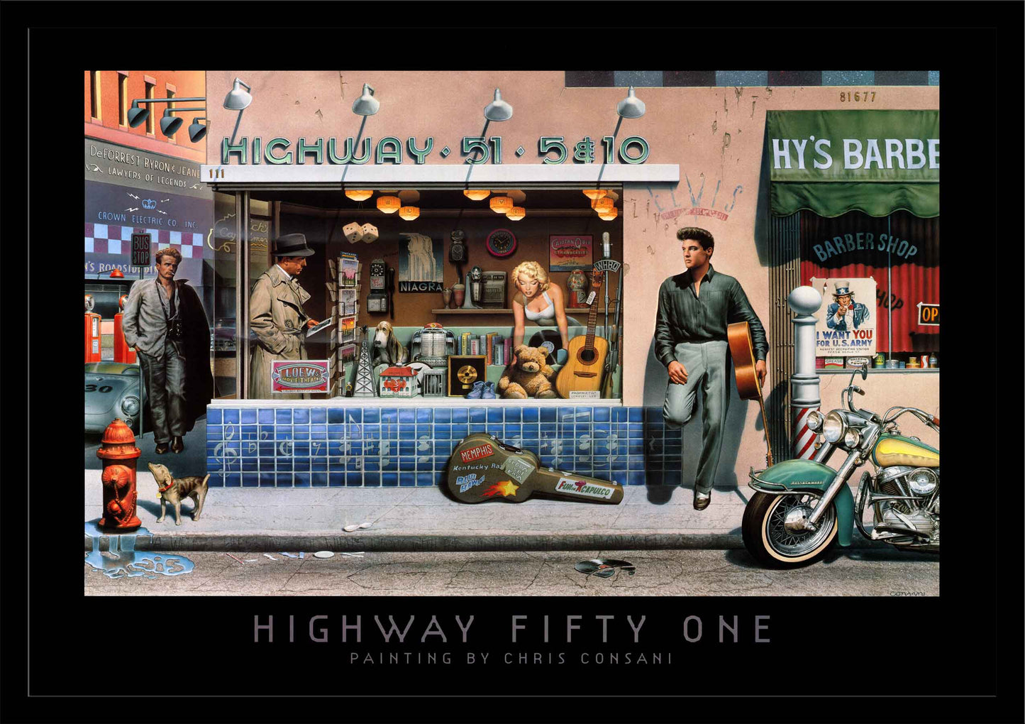Highway 51 LED by Electric Art Gallery