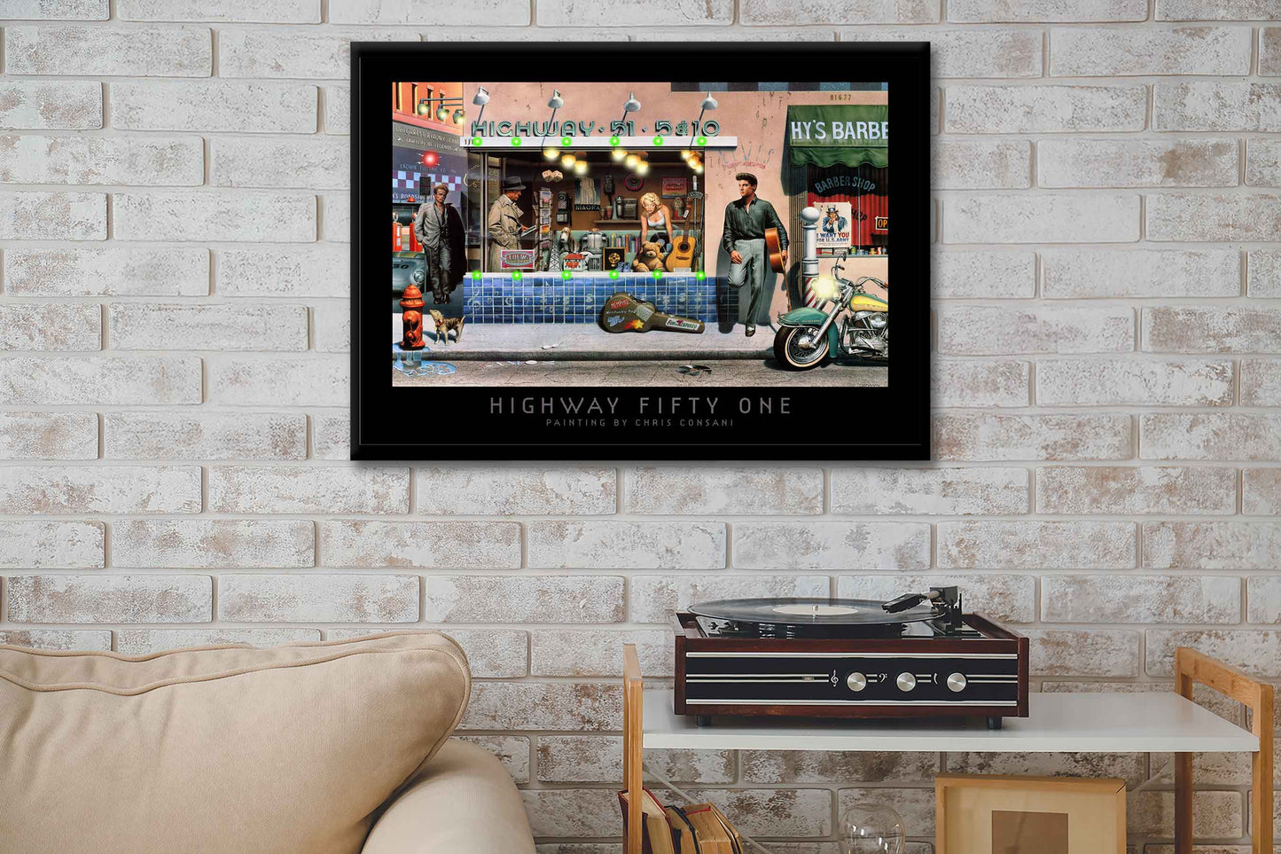 Highway 51 LED by Electric Art Gallery