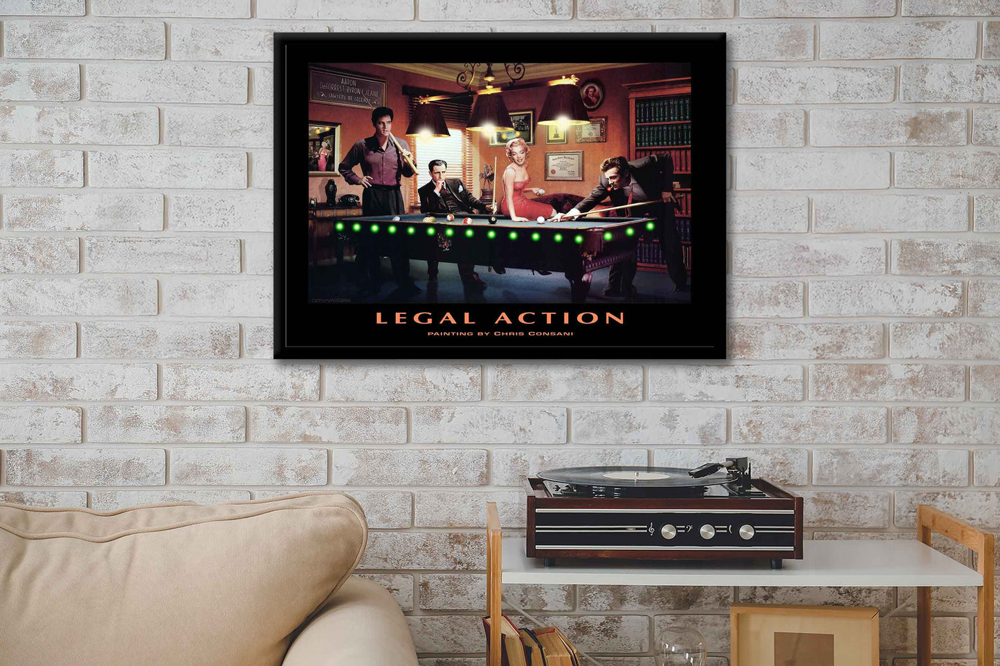 Legal Action LED by Electric Art Gallery