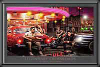 Legendary Crossroads LED by Electric Art Gallery