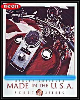Made in the USA Harley Davidson Neon