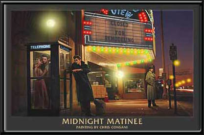 Midnight Matinee Painting by Chris Consani