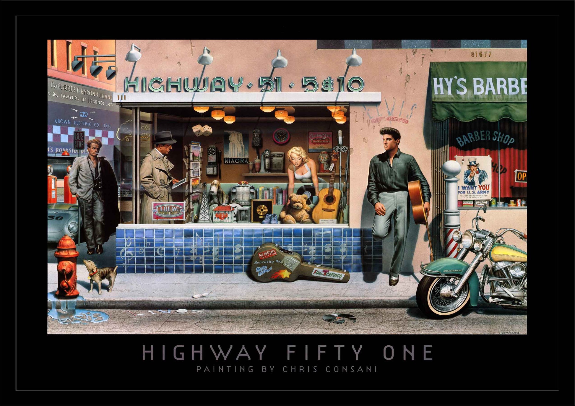 Highway 51 LED by Electric Art Gallery